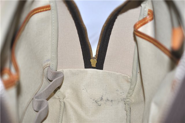 Authentic Louis Vuitton Monogram Deauville Hand Bag M47270 LV Junk 1225G