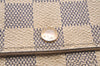 Authentic Louis Vuitton Damier Azur Portefeuille Sarah Wallet N61735 LV 1225I