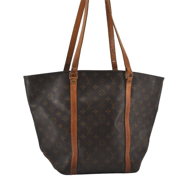 Authentic Louis Vuitton Monogram Sac Shopping PM Tote Bag M51108 LV 1226I