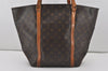 Authentic Louis Vuitton Monogram Sac Shopping PM Tote Bag M51108 LV 1226I