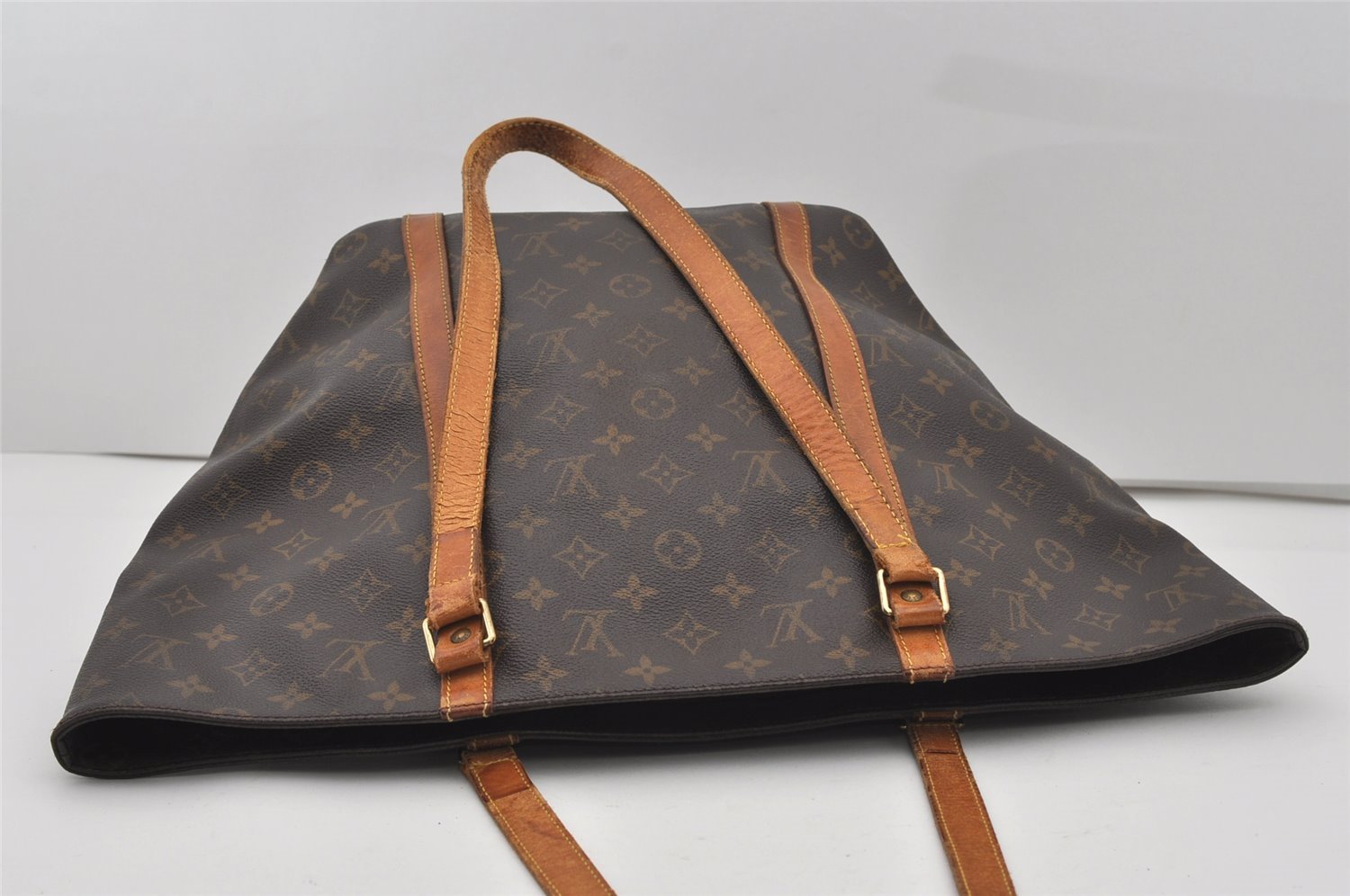 Authentic Louis Vuitton Monogram Sac Shopping PM Tote Bag M51108 LV 1226I