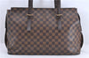 Authentic Louis Vuitton Damier Chelsea Shoulder Tote Bag N51119 LV 1228D