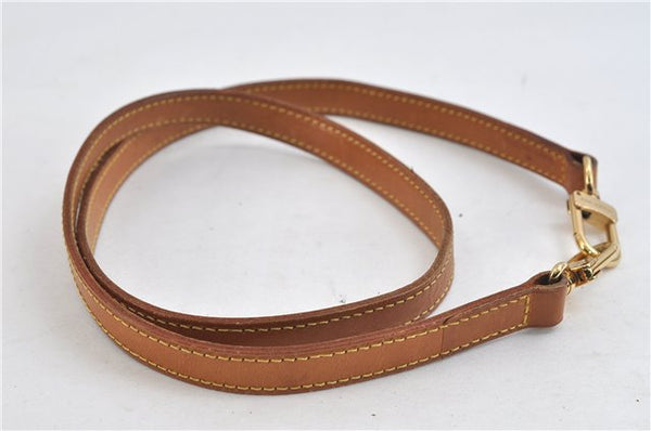 Authentic Louis Vuitton Leather Shoulder Strap Beige 39" LV 1229D