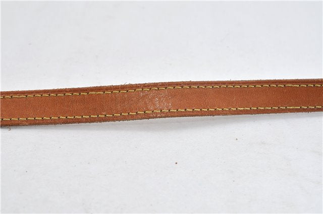 Authentic Louis Vuitton Leather Shoulder Strap Beige 39