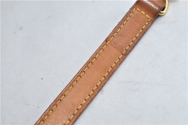 Authentic Louis Vuitton Leather Shoulder Strap Beige 39