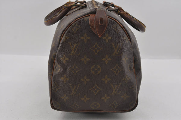 Authentic Louis Vuitton Monogram Speedy 30 Hand Boston Bag Old Model LV 1229I