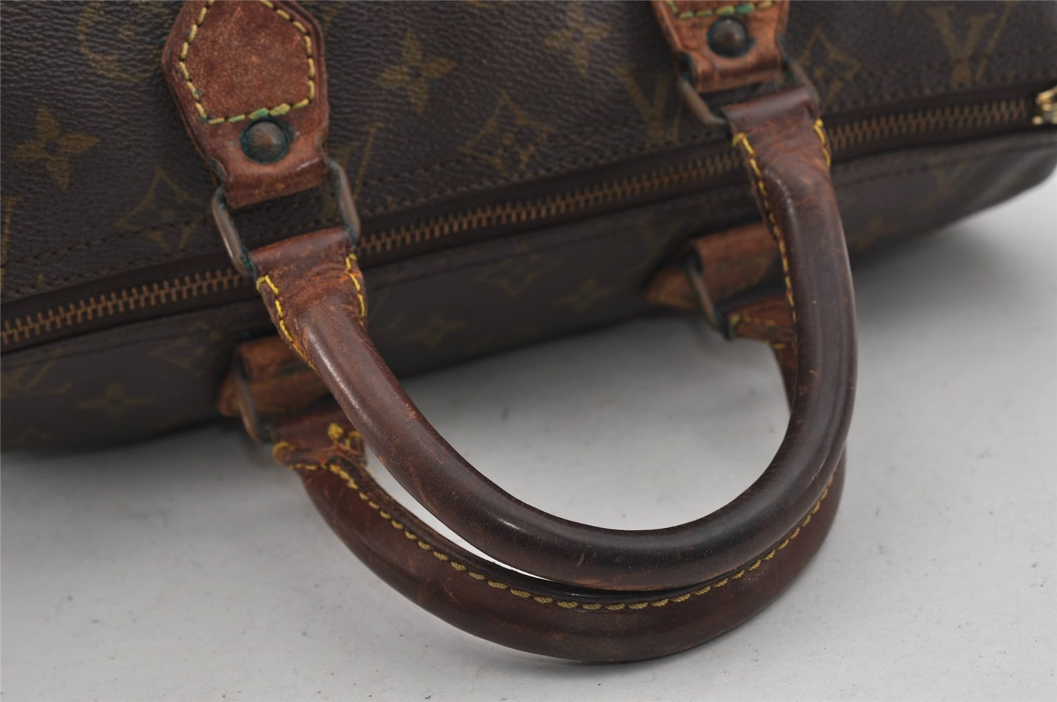 Authentic Louis Vuitton Monogram Speedy 30 Hand Boston Bag Old Model LV 1229I