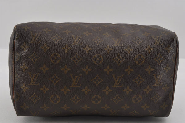 Authentic Louis Vuitton Monogram Speedy 30 Hand Boston Bag Old Model LV 1229I