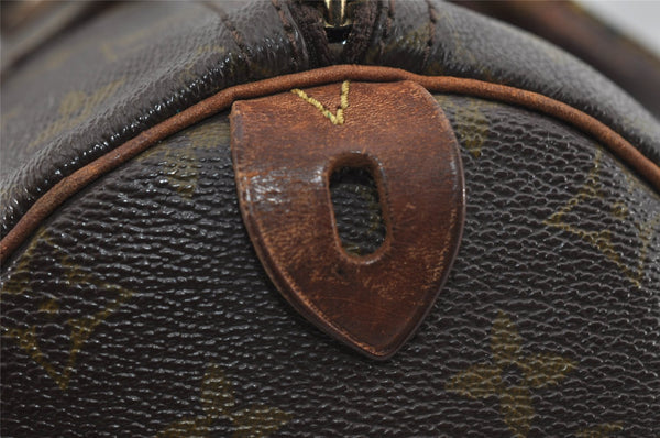 Authentic Louis Vuitton Monogram Speedy 30 Hand Boston Bag Old Model LV 1229I