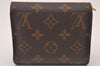 Auth Louis Vuitton Monogram Portefeuille Ariane Wallet M62036 Fuchsia LV 1230I