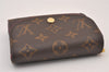 Auth Louis Vuitton Monogram Portefeuille Ariane Wallet M62036 Fuchsia LV 1230I