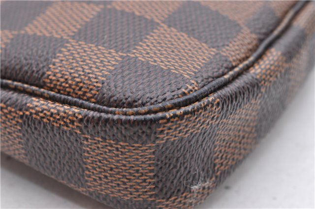 Auth Louis Vuitton Damier Mini Pochette Accessoires T&B Pouch N58011 LV 1231D