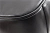 Authentic GUCCI Bamboo 2Way Shoulder Hand Bag Leather 0011638 Black 1231G