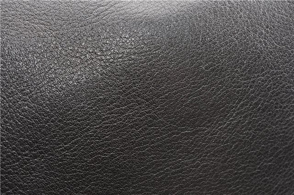 Authentic GUCCI Bamboo 2Way Shoulder Hand Bag Leather 0011638 Black 1231G