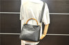 Authentic GUCCI Bamboo 2Way Shoulder Hand Bag Leather 0011638 Black 1231G
