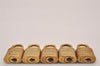 Authentic Louis Vuitton Padlock Gold 10Set LV 1231I