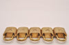 Authentic Louis Vuitton Padlock Gold 10Set LV 1231I