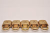 Authentic Louis Vuitton Padlock Gold 10Set LV 1231I