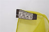 Auth HERMES Carre 90 Scarf "MORS & FILETS" Silk Mousseline Light Green 1232E