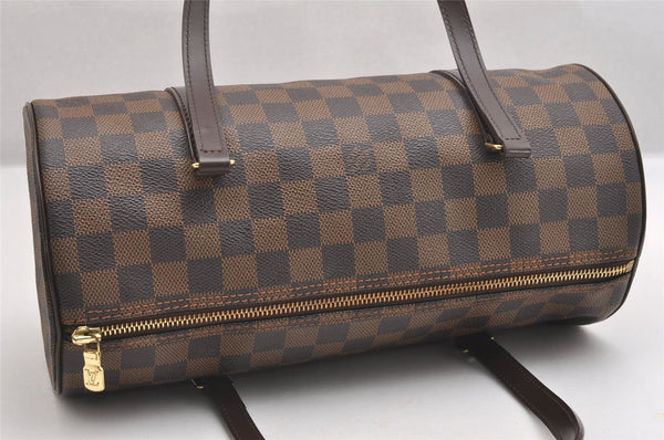 Authentic Louis Vuitton Damier Papillon 30 Hand Bag Purse N51303 LV 1233I