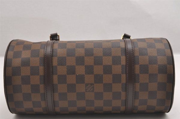 Authentic Louis Vuitton Damier Papillon 30 Hand Bag Purse N51303 LV 1233I