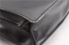 Authentic GUCCI Vintage 2Way Business Documents Case Leather Black 1234G