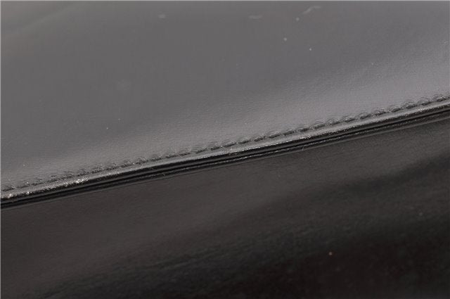 Authentic GUCCI Vintage 2Way Business Documents Case Leather Black 1234G