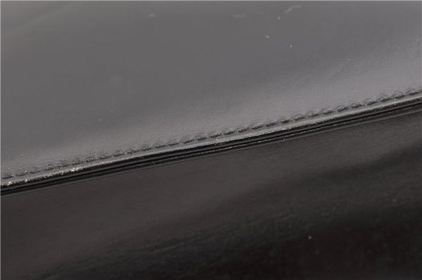 Authentic GUCCI Vintage 2Way Business Documents Case Leather Black 1234G