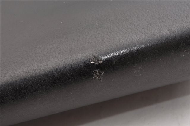 Authentic GUCCI Vintage 2Way Business Documents Case Leather Black 1234G