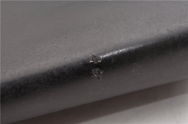 Authentic GUCCI Vintage 2Way Business Documents Case Leather Black 1234G