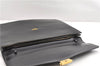 Authentic GUCCI Vintage 2Way Business Documents Case Leather Black 1234G