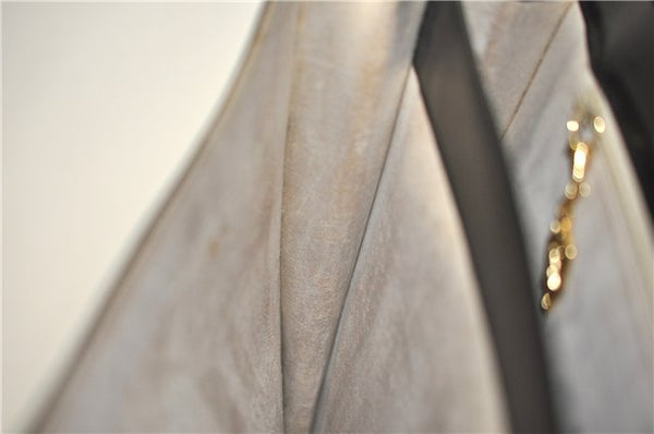 Authentic GUCCI Vintage 2Way Business Documents Case Leather Black 1234G