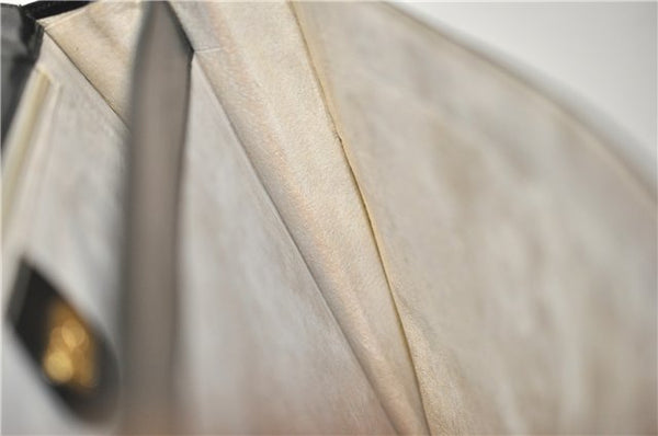 Authentic GUCCI Vintage 2Way Business Documents Case Leather Black 1234G