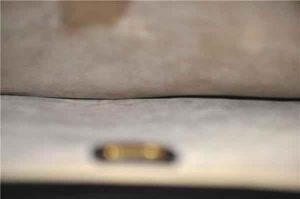 Authentic GUCCI Vintage 2Way Business Documents Case Leather Black 1234G