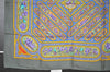 Authentic HERMES Carre 90 Scarf "QALAMDAN" Silk Gray 1234I