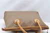Authentic GUCCI Micro GG PVC Leather Shoulder Tote Bag Brown 1235G