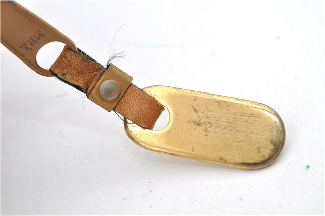 Authentic GUCCI Micro GG PVC Leather Shoulder Tote Bag Brown 1235G