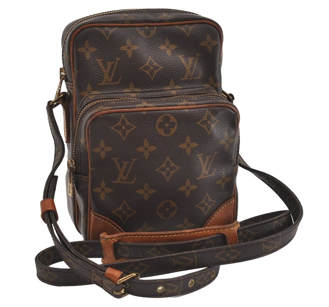 Authentic Louis Vuitton Monogram Amazone Shoulder Cross Body Bag M45236 LV 1235I