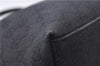 Authentic GUCCI Shoulder Hand Bag Purse GG Canvas Leather 28335 Black 1236D