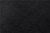 Authentic CELINE Macadam Blason Shoulder Cross Bag Canvas Leather Black 1236G