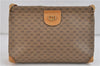 Authentic GUCCI Micro GG PVC Leather Shoulder Cross Body Bag Purse Brown 1237D