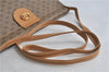 Authentic GUCCI Micro GG PVC Leather Shoulder Cross Body Bag Purse Brown 1237D