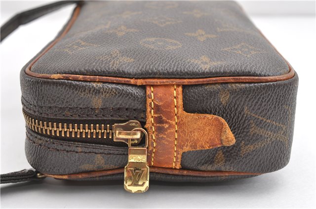 Auth Louis Vuitton Monogram Marly Bandouliere Shoulder Cross Bag M51828 LV 1237G