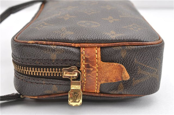 Auth Louis Vuitton Monogram Marly Bandouliere Shoulder Cross Bag M51828 LV 1237G