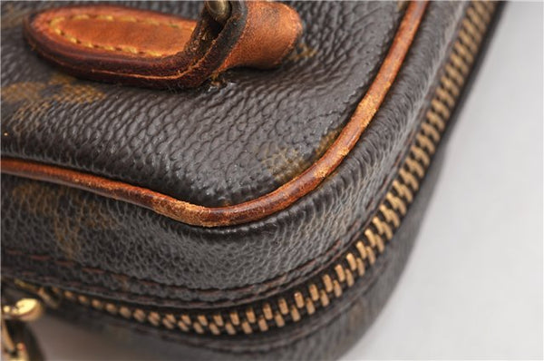 Auth Louis Vuitton Monogram Marly Bandouliere Shoulder Cross Bag M51828 LV 1237G