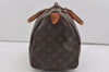 Authentic Louis Vuitton Monogram Speedy 30 Hand Boston Bag M41526 LV 1237I