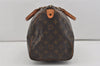 Authentic Louis Vuitton Monogram Speedy 30 Hand Boston Bag M41526 LV 1237I