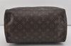 Authentic Louis Vuitton Monogram Speedy 30 Hand Boston Bag M41526 LV 1237I