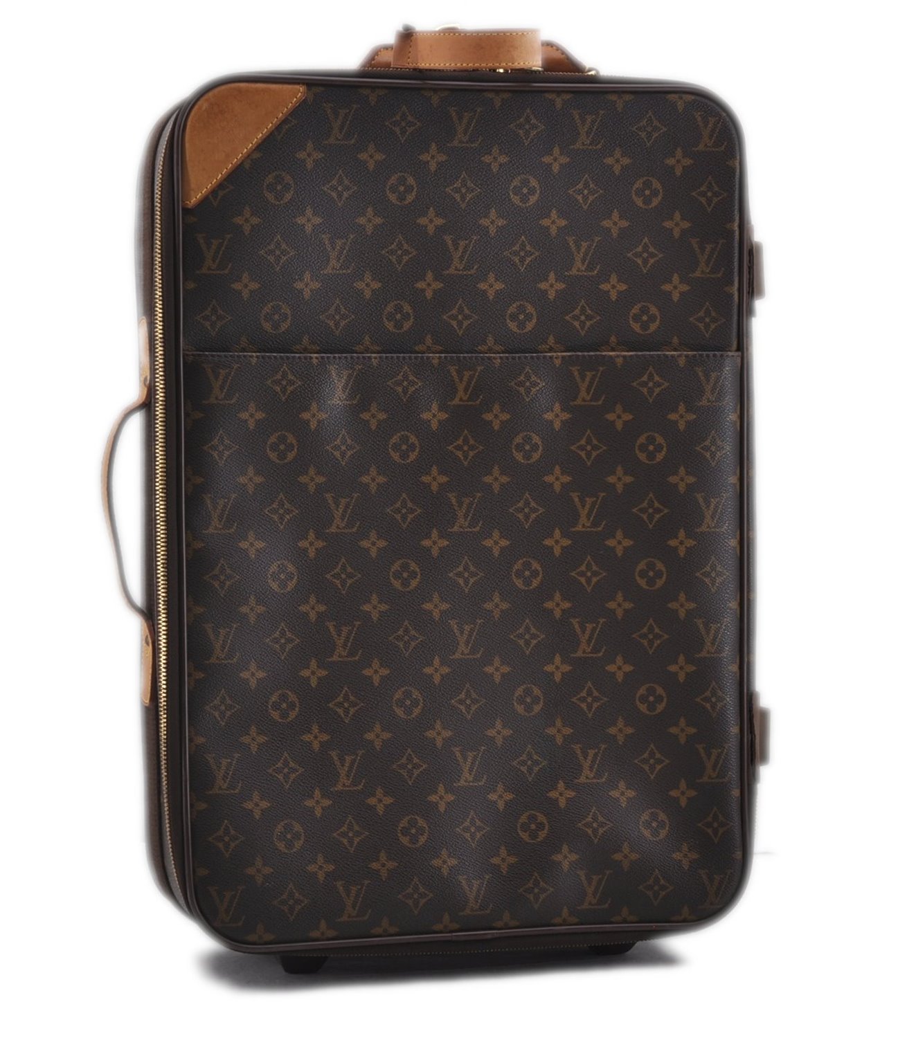 Authentic Louis Vuitton Monogram Pegase 55 Travel Suitcase M23294 LV 1238F