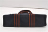 Authentic HERMES Fourre Tout PM Hand Tote Bag Canvas Navy 1238G